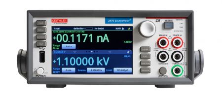 2470 | Sourcemètre 1 voie 20 W, ± 1 100 V / ± 1 A, avec écran tactile 