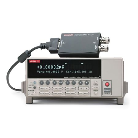 6430 | Sourcemètre de précision avec amplificateur déporté, pour mesure de femtoampères 