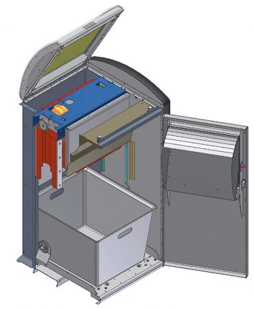 9EQCSCB56F-D | Compacteur solaire communicant matériel d'occasion 