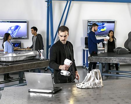 CREACAD10 | ACADEMIA 10 Scanner ACADEMIA 3D + 50 postes de licence VXmodel VXinspect