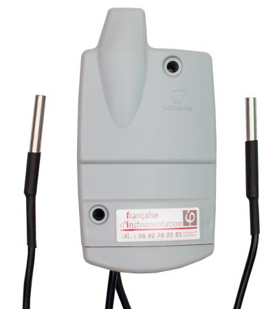FI-THERM-2VOIES | Transmetteur de température à technologie Wavenis sans fil 2 voies Dallas -55°C à +125°C 