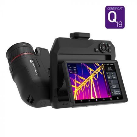 HM-TP96-Q/W-SP60-L25 | Caméra thermique SP60, 640 x 480 px, -20°C à +650°C, écran tactile 5'', 25 Hz, FOV 24.8° H x 18.7° V, Q19