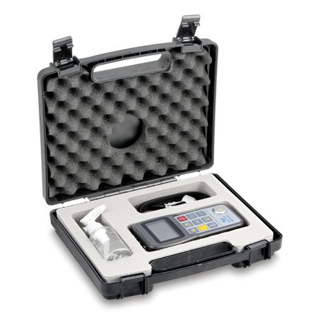 TN80-01US | Mesureur d'épaisseur de matériaux par ultrasons 0,75 à 80 mm, sonde 7 MHz / ø6 mm, d=0.1 mm