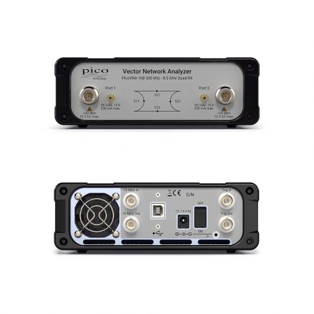 VNA108-D | Kit Analyseur vectoriel USB 8.5 GHz, dynamique 124dB, matériel d'occasion 
