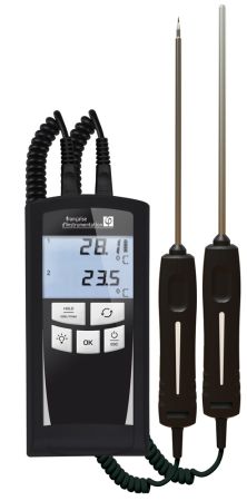 FI352-2 | Thermomètre numérique 2 voies Pt100 (livré sans sonde) 