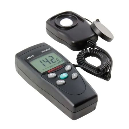 P06236201 | Luxmètre numérique LM 76 à sonde déportée 200 000 Lux 